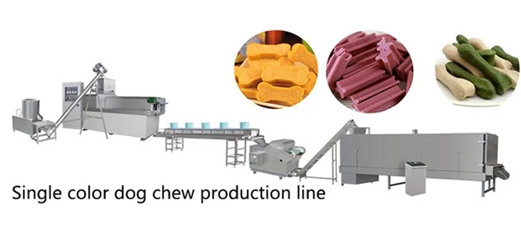 Dog Chew Production Line Making Machine
