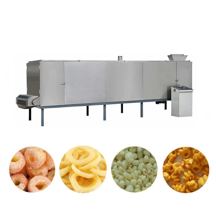 Puffed Snack Extruder Plant