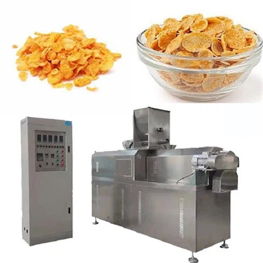 Extruder na výrobu kukuřičných vloček